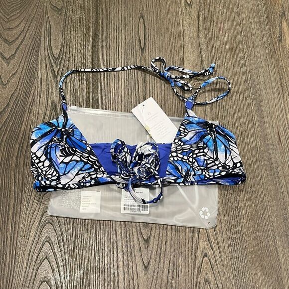 NWT Toluca Amina Bikini Top Waist Wrap Triangle Adonis Size M/L - Picture 1 of 7
